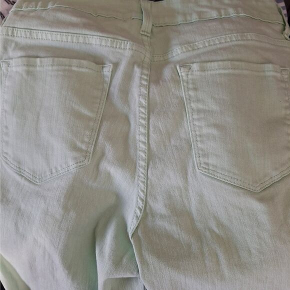 NYDJ Womens Ankle Skinny Jeans Mint Lift Tuck Casual Preppy Flattering Size 8 - Picture 6 of 9